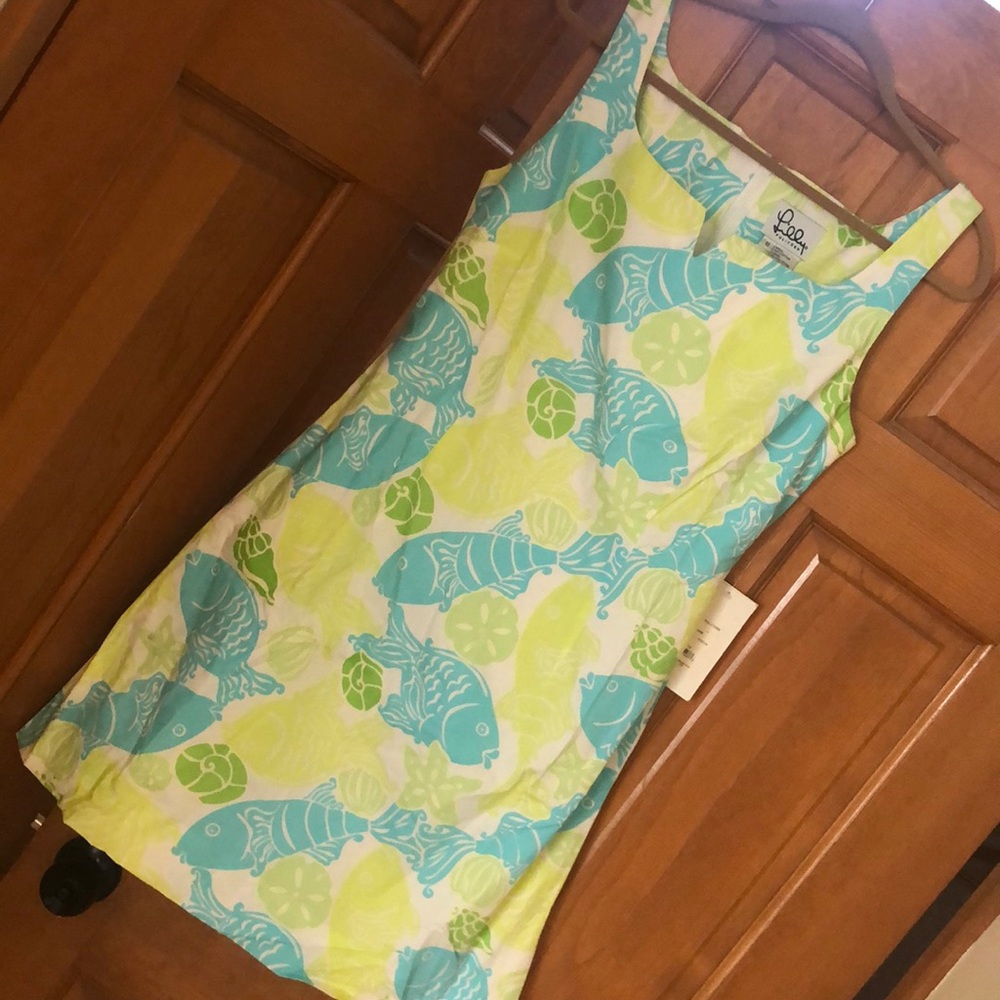 NWT Lilly Pulitzer Coolwater GLOW IN DARK shift 10